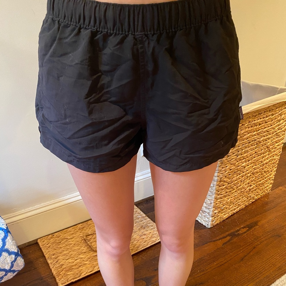 Black Patagonia shorts